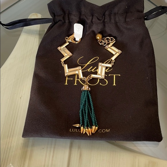 Lulu Frost Nomadic zag tassel bracelet - Picture 3 of 11